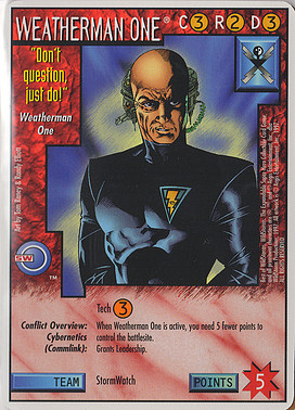 Weatherman One